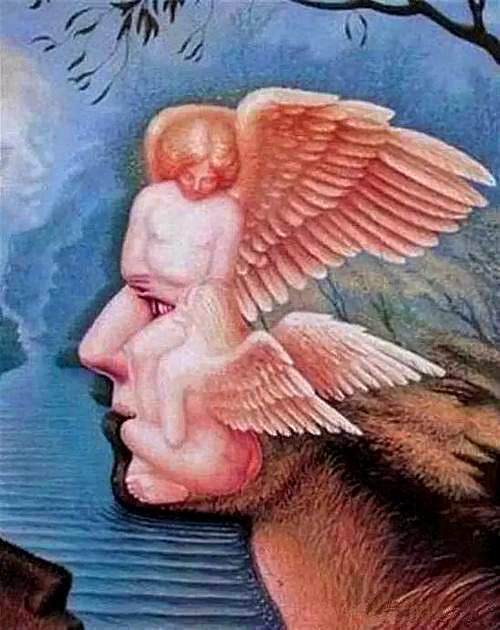 智力测试|你可以看到多少张脸？