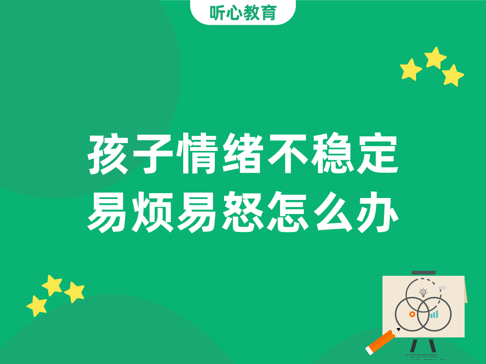 孩子情绪不稳定易烦易怒怎么办?