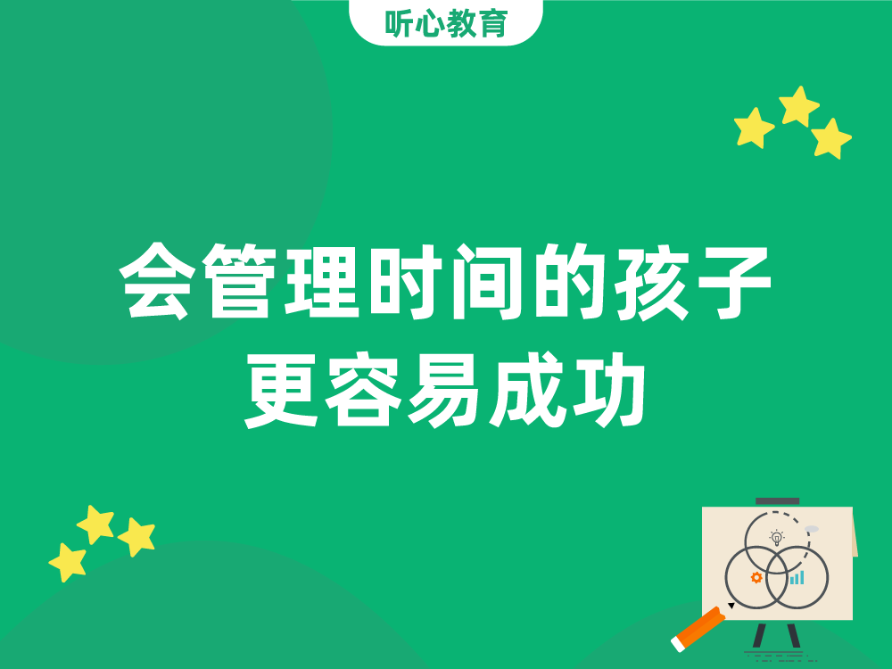 会管理时间的孩子更容易成功