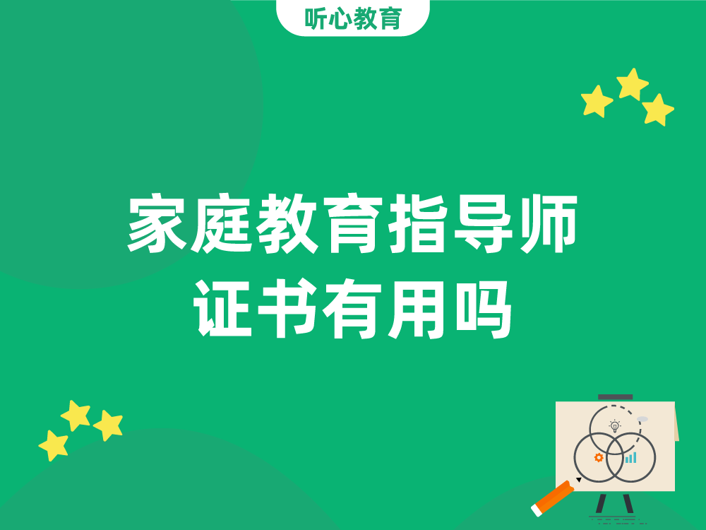 家庭教育指导师证书有用吗?