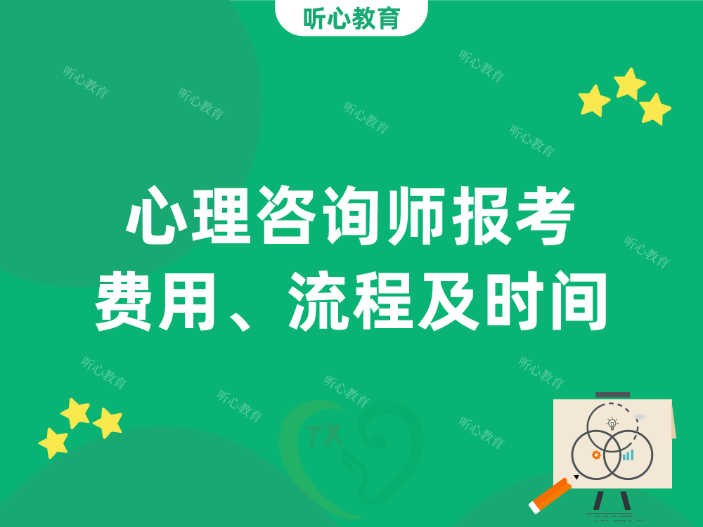 心理咨询师报考费用、流程及时间