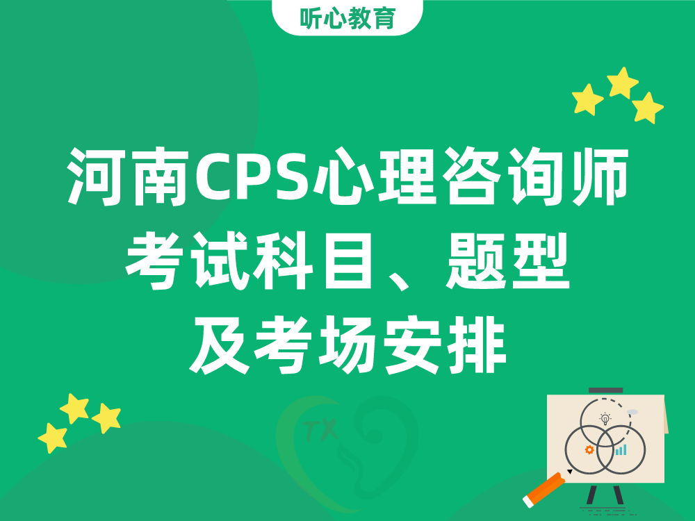 河南CPS心理咨询师考试科目、题型及考场安排