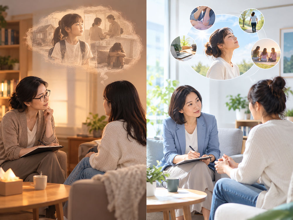 为什么有的心理咨询师总聊你的童年，有的只关注当下？